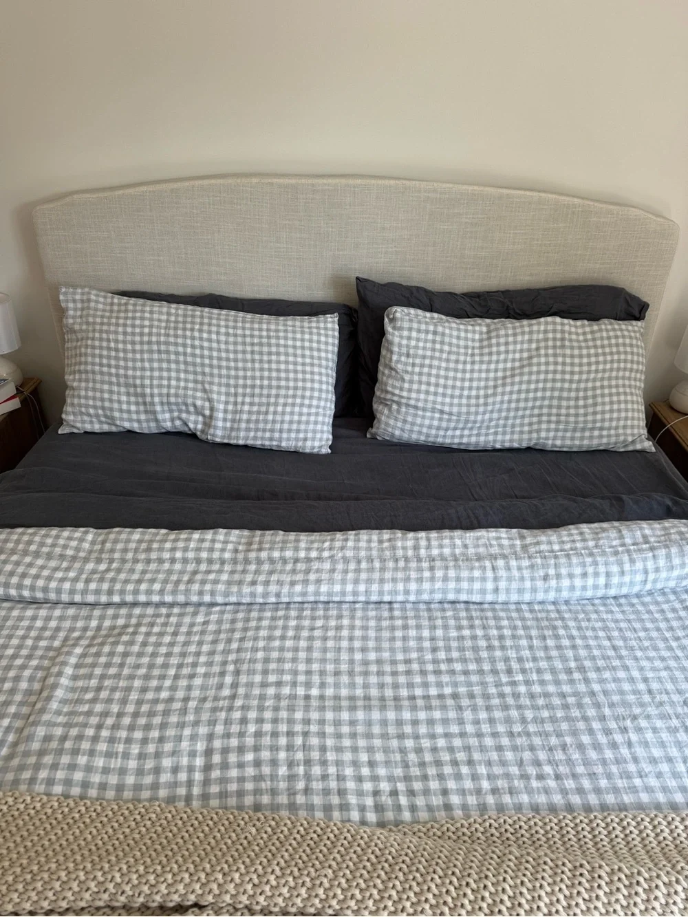 Quince linen bedding